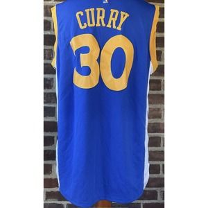 Adidas Golden State Warriors Steph Curry Stitched Jersey Size XL
